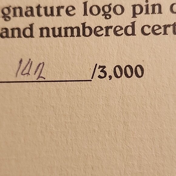 New Vintage Annette Funicello Bear Co. 9" Plush Bear  "Mint Julep" COA & Tags - Picture 6 of 9